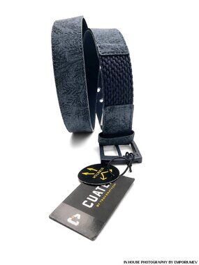 Cuater By Travis Mathew Hybrid First Rate Blue Night Size 30 Stretch Belt 0189
